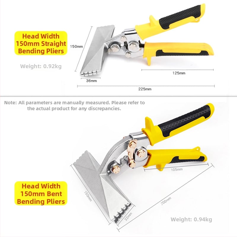 Musen Hall skladacie kliešte na ohýbanie a pritláčanie hrán pre opravy motorových vozidiel