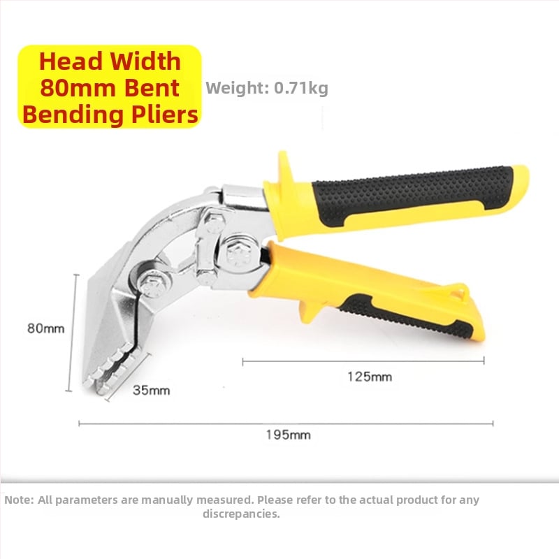 Musen Hall skladacie kliešte na ohýbanie a pritláčanie hrán pre opravy motorových vozidiel