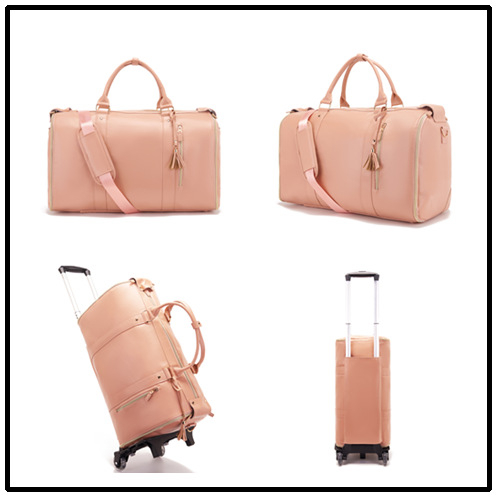 Torba za ručnu prtljagu za odjeću, PU koža, kapacitet 36–55 L, podstava od najlona, unisex, za putovanja i odmor, ljeto 2024