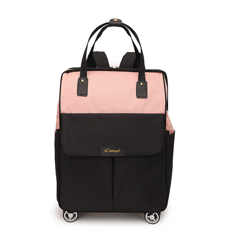 Višenamjenska putna torba s kotačićima — kapacitet 36–55 L, Oxford tkanina, unisex dizajn, poliester podstava, gradski jednostavan stil