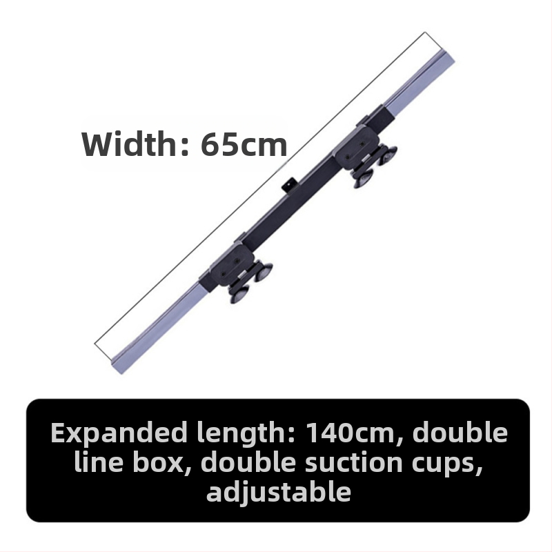 Automobilová teleskopická skladacia slnečná clona do okien, s aluminizovanou fóliou, univerzálne použitie, pruhovaný vzor, inštalácia zapínaním