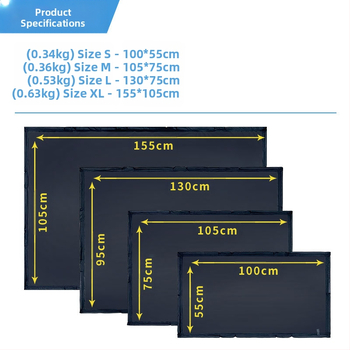 Automobilio stogo lango tinklinė užuola, nuo uodų, permatoma, kabantis montavimas, bendriems modeliams, palaiko logotipo spaudą