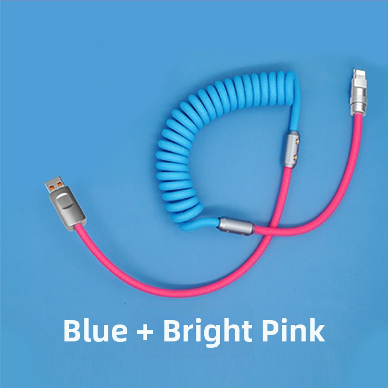 Xinyan Apple PD nabíjací kábel pre iPhone 14 – Viac rozhraní: Lightning, USB-C, Micro USB, Mini USB; Pletený kábel, 120W rýchle nabíjanie