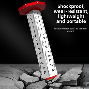 Четиристранен алуминиев сплав нивелиращ и хоризонтален позициониращ измервател за зидария и облицовка