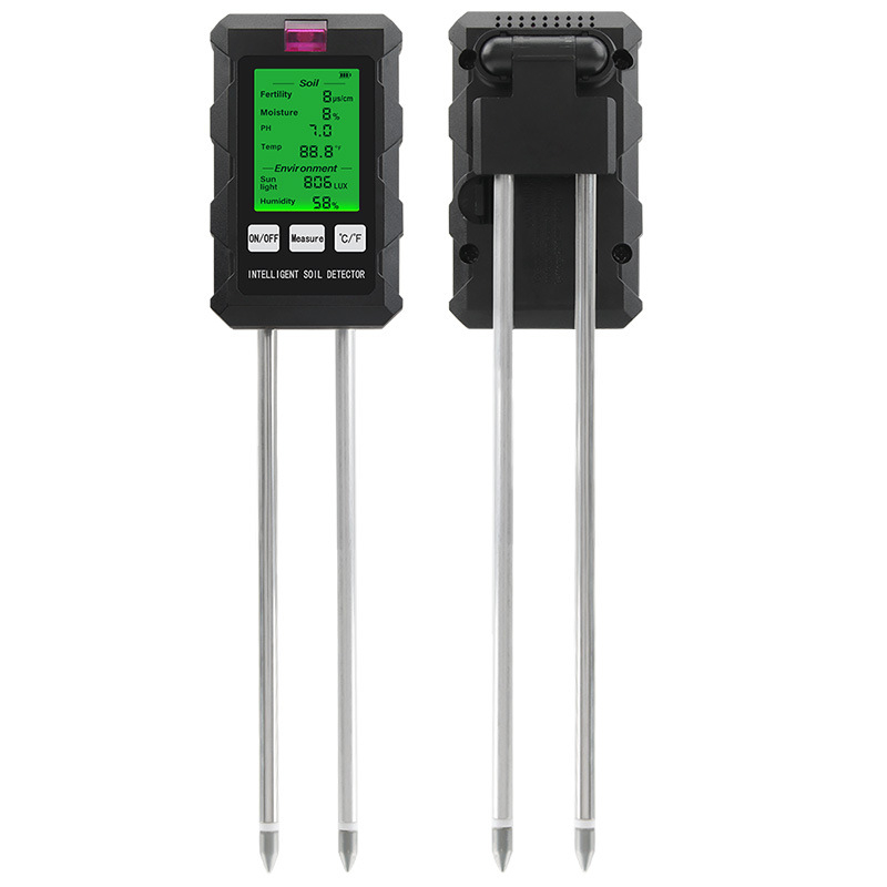 Δοκιμαστής εδάφους 6 σε 1 με μετρήσεις pH, υγρασίας, φωτεινότητας και γονιμότητας | Μοντέλο THE01879, Κωδικός προϊόντος 1000509934