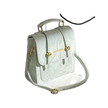 Ruksak urbanog stila od PU sintetičke kože, vertikalni kvadratni oblik, zatvaranje s kapom, unutarnji ID džep, trodimenzionalni vanjski dizajn, dvostruke naramenice, za svakodnevnu upotrebu