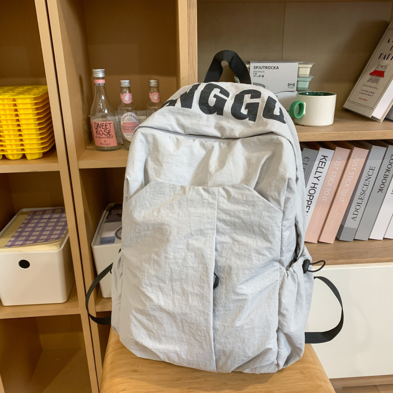 Unisex nylon ruksak za školu i putovanja, kapacitet 20–35L, 15-inčni prijenosnik, naramenice s zračnim jastučićima