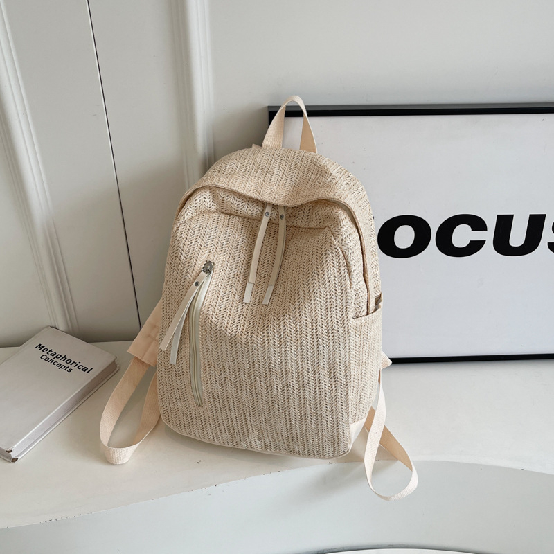 Gradski minimalistički ultralagani vodootporni ruksak od najlona, za svakodnevnu uporabu, zatvarač, unutarnja pretinica za telefon (Proljeće 2025)