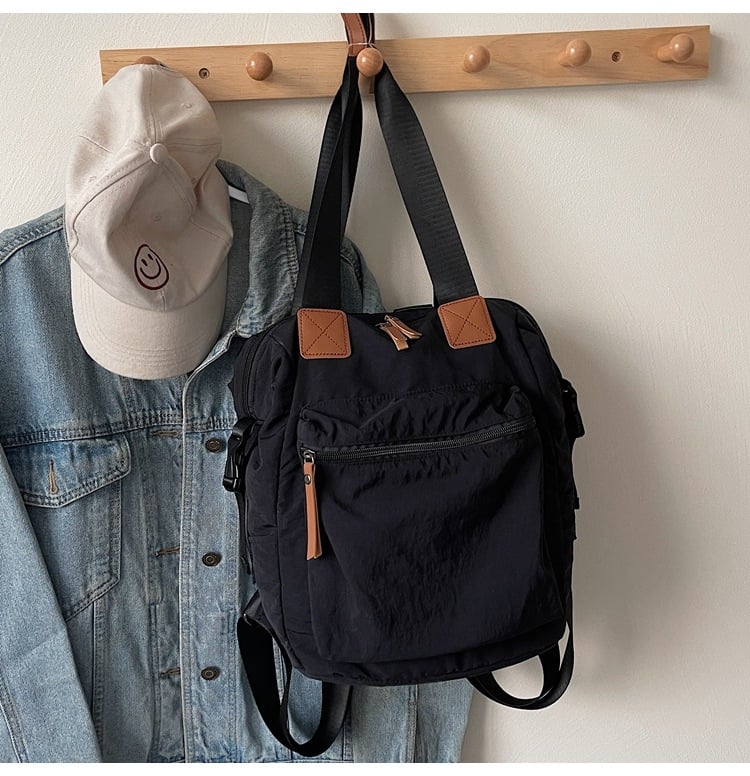 Dumpling torba, Oxford platno, vertikalni četvrtasti oblik, otvaranje na zip, poliester podstava, unutarnja džep sa zipom i ID džep