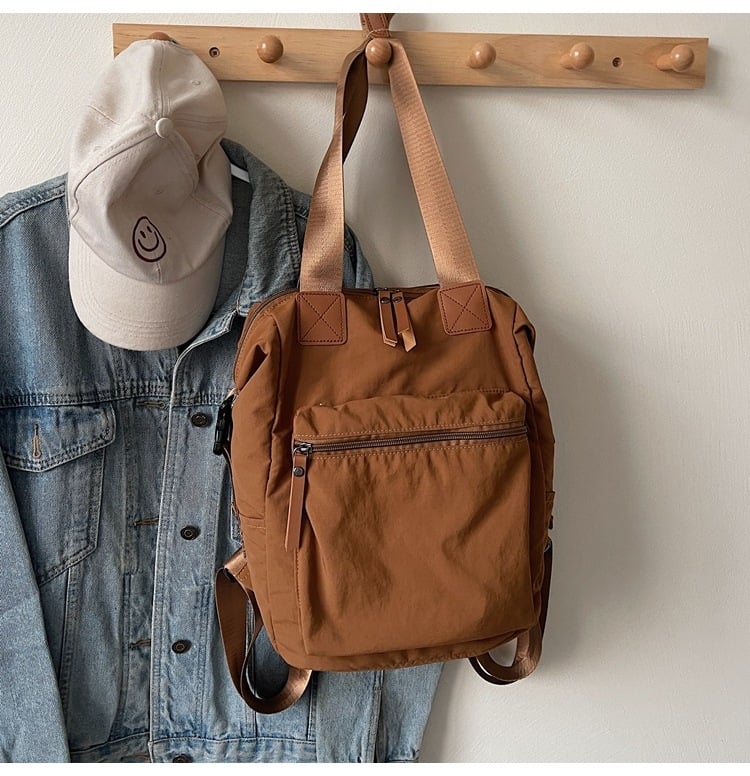 Dumpling torba, Oxford platno, vertikalni četvrtasti oblik, otvaranje na zip, poliester podstava, unutarnja džep sa zipom i ID džep