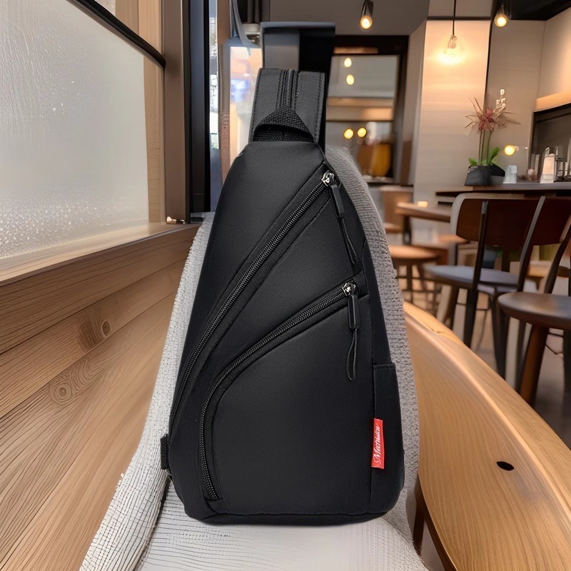 Унисекс раница за спорт с три начина на носене, издръжлива тъкан, полиестерова подплата, ципово отваряне, вътрешни джобове с цип и джоб за телефон, Пролет 2025