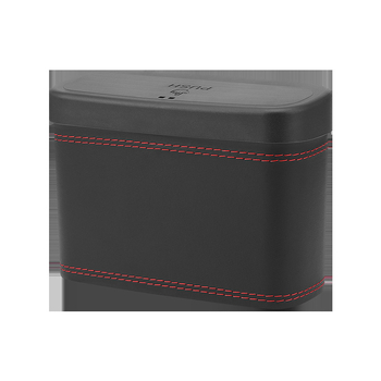 Κάδος απορριμμάτων αυτοκινήτου, δερμάτινος, Chiefs, κρεμάμενος από την πόρτα, αδιάβροχος, με δυνατότητα εκτύπωσης λογότυπου