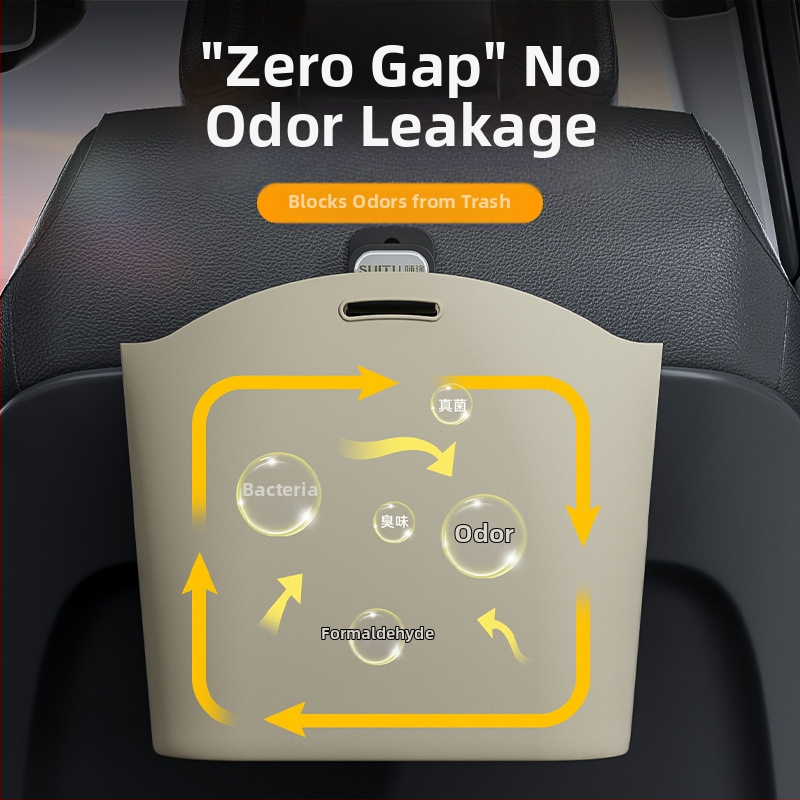 Follow the Way silikónová skladovacia taška LW-GJ23000A pre odpadky v interiéri auta