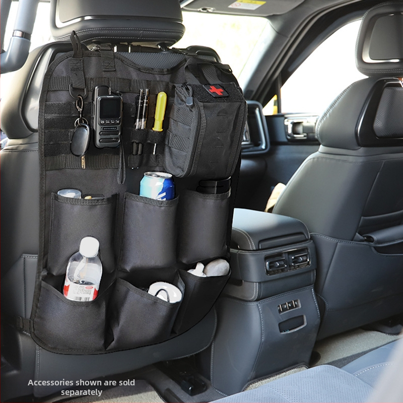 Чанта за задната облегалка на автомобил — многофункционален вътрешен органайзер, плат, персонализируема