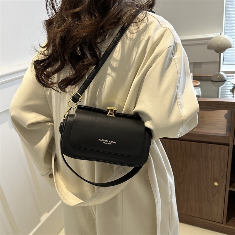 PU kutijasta torba s zatvaranjem, gradski minimalistički dizajn, džep za telefon, podstava od poliester