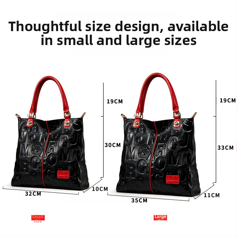 Taška Tote z pravej hovädzej kože, prvotriedna hovädacia koža, denné použitie, Zima 2022