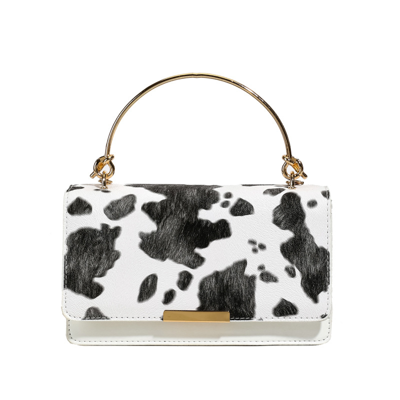 Geantă crossbody în stil street fashion (PU; închidere magnetică; formă orizontală pătrată; fără căptușeală; vara 2025)