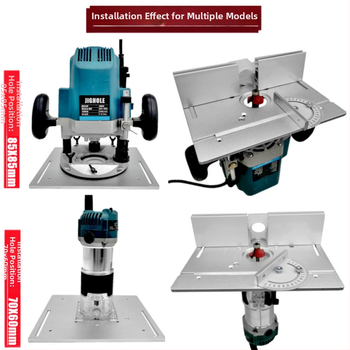 Двуфункционална маса за фрезоване и довършване с капак, алуминиева сплав, обърната платка
