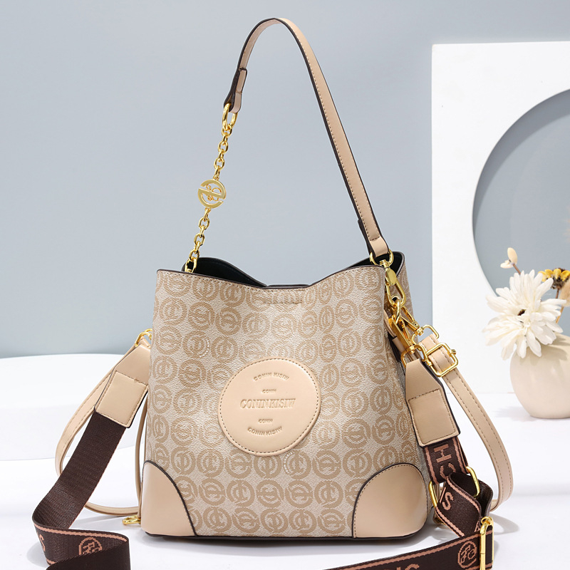 PU чанта-кофа, урбан стил, цип, ежедневна употреба