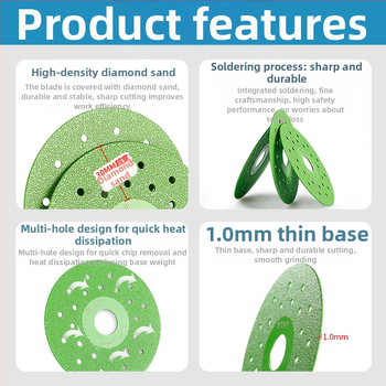 Диамантен шлайф диск за керамични плочи – 45° фаска, кос разрез, обработка на ръбове, наноподложка