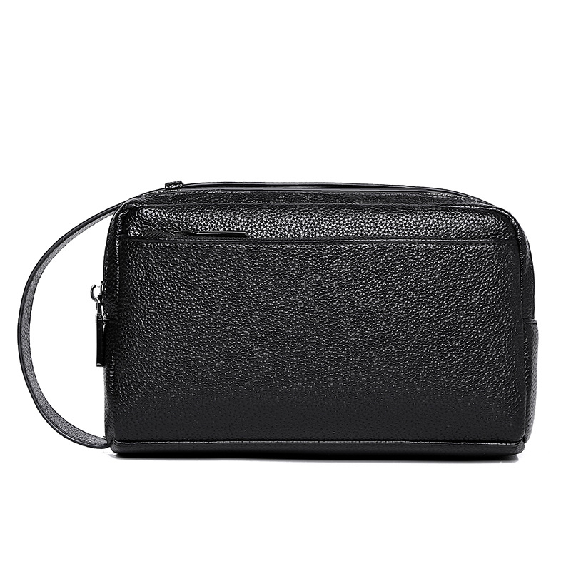Clutch de bărbați – material PU, impermeabil, ultra-ușor, rezistent la uzură, design monocrom pentru utilizare zilnică (PU; impermeabil; ultra-ușor; rezistent la uzură; monocrom)