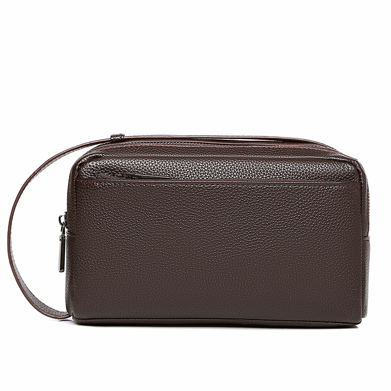 Clutch de bărbați – material PU, impermeabil, ultra-ușor, rezistent la uzură, design monocrom pentru utilizare zilnică (PU; impermeabil; ultra-ușor; rezistent la uzură; monocrom)