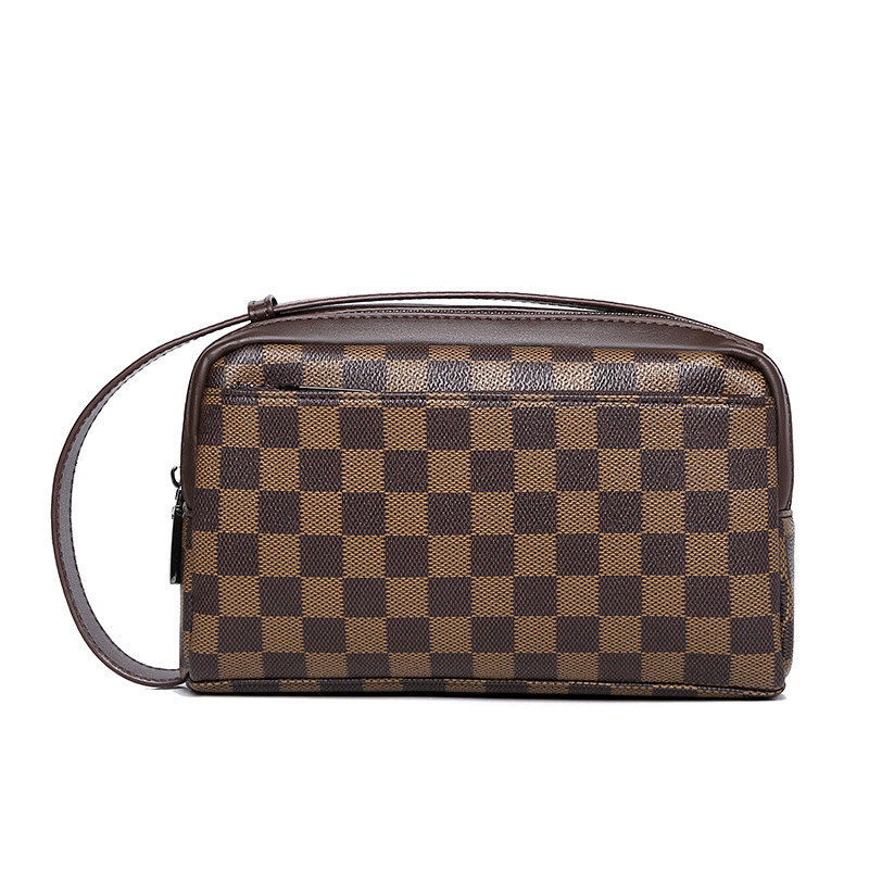 Clutch de bărbați – material PU, impermeabil, ultra-ușor, rezistent la uzură, design monocrom pentru utilizare zilnică (PU; impermeabil; ultra-ușor; rezistent la uzură; monocrom)