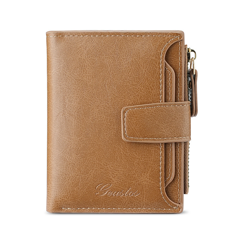 Unisex držač kartica s pretincem za vozačku dozvolu, višenamjenski, kompaktni dizajn, velik pretinac za novčiće, tanak držač kartica, protivkrađa