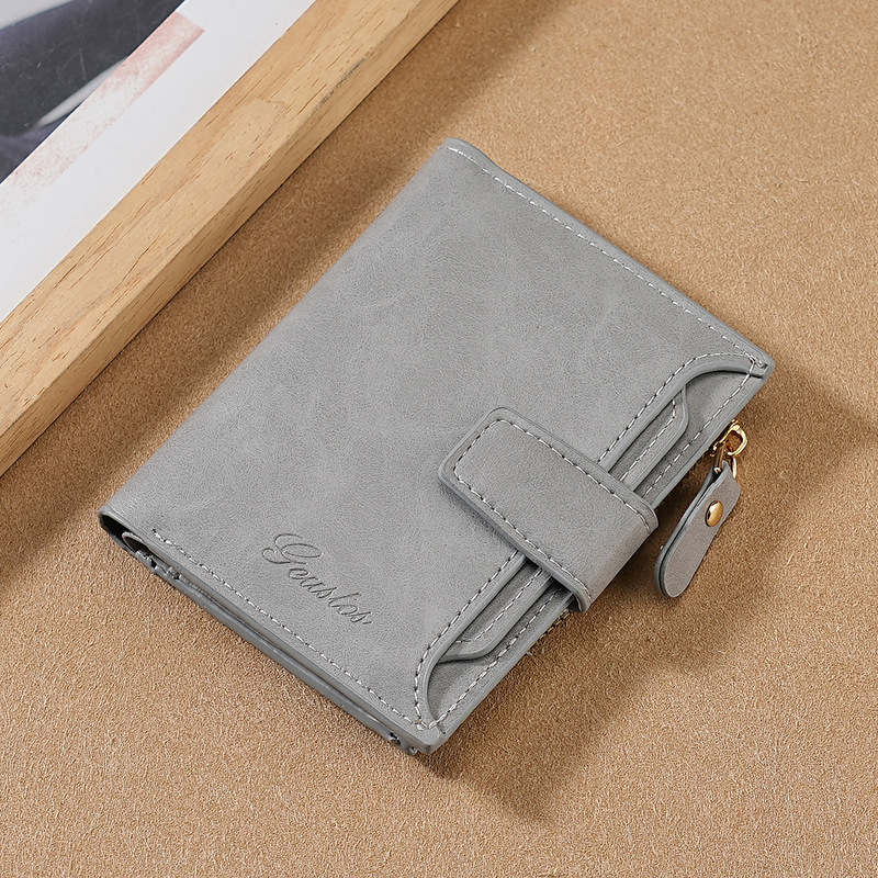 Unisex držač kartica s pretincem za vozačku dozvolu, višenamjenski, kompaktni dizajn, velik pretinac za novčiće, tanak držač kartica, protivkrađa