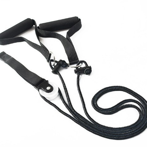 Συσκευή τράκτισης άνω άκρου με κρίκο τροχαλίας για διάταση και αποκατάσταση ώμου – ατσάλι με ελατήριο, ζώνη ανάρτησης για προπονήσεις