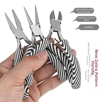 Ръчно изработени клещи за бижута – комплект за DIY домашна употреба, мини клещи с остър нос и наклонена глава за нанизване на мъниста