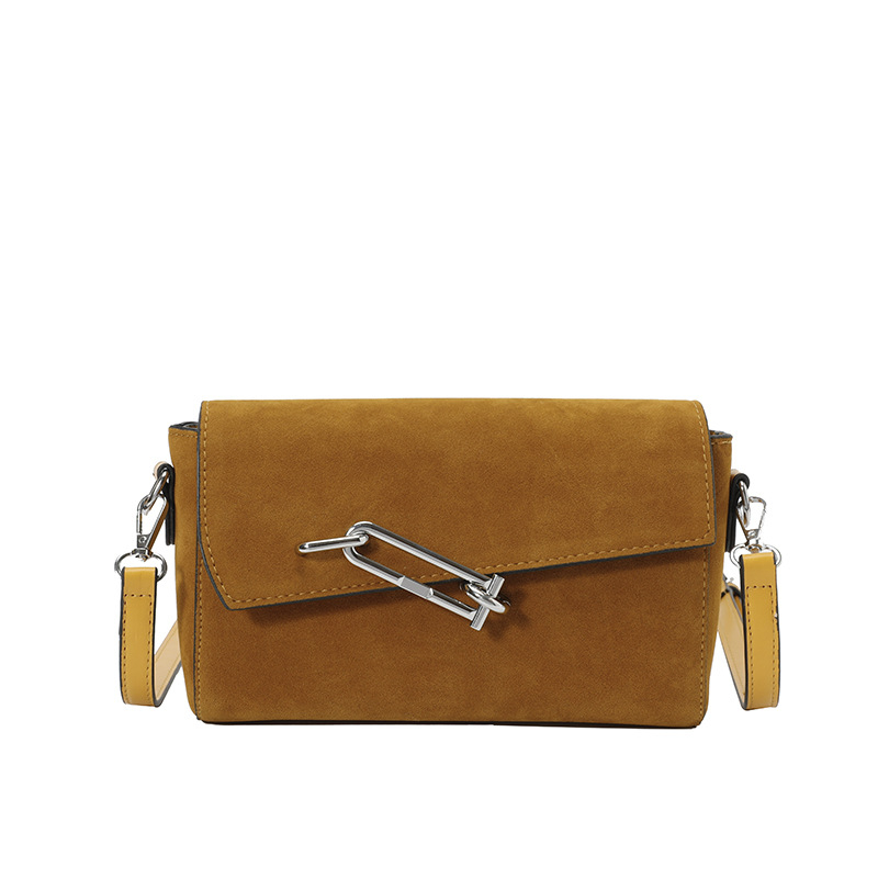 PU mala kvadratna torbica za rame sa zatvaračem, dvije naramenice, laminirani unutarnji džep sa zatvaračem