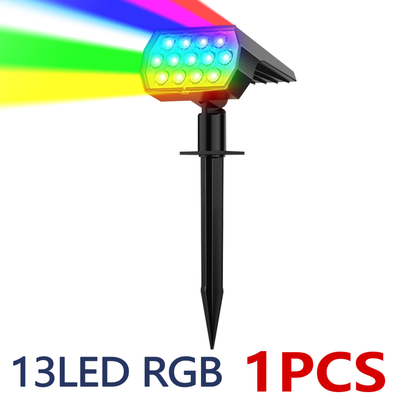 Napelemes gyeplámpa kültéri IP65 vízálló, 2W fényforrás, CE tanúsítvány, geometriai/absztrakt stílus, 6-12 órás folyamatos világítás