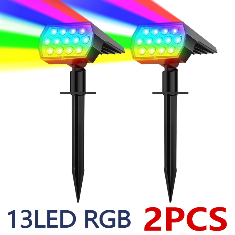 Napelemes gyeplámpa kültéri IP65 vízálló, 2W fényforrás, CE tanúsítvány, geometriai/absztrakt stílus, 6-12 órás folyamatos világítás