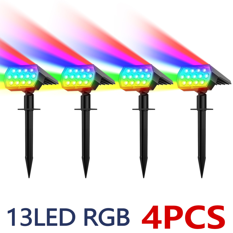 Napelemes gyeplámpa kültéri IP65 vízálló, 2W fényforrás, CE tanúsítvány, geometriai/absztrakt stílus, 6-12 órás folyamatos világítás