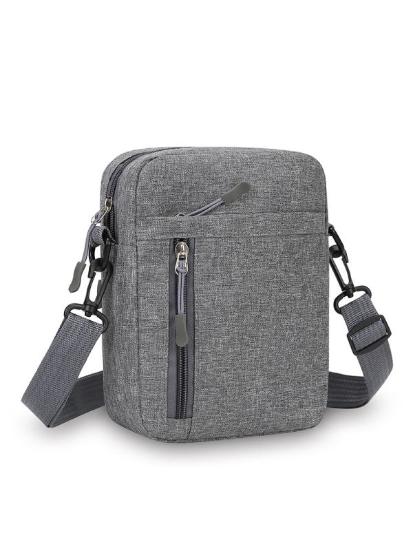 Αντρική τσάντα ώμου από νάιλον, Φοιτητικό στυλ, Εσωτερική επένδυση πολυεστέρα, Κωδικός 1170, Άνοιξη 2025