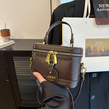 PU Tote torba od PU s horizontalnim kvadratnim oblikom, zatvaranje na zip, poliester podstava, džep za telefon (PU, horizontalni kvadratni oblik, zip zatvaranje, poliester podstava, džep za telefon)