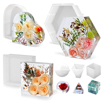 Silikonska kalup za pečenje – Srcolika geometrijska kuglica s heksagonalnim fasetama, 3D dizajn, moderni minimalistički stil (materijal: silikon; kategorija: kalup za pečenje; upotreba: ukrasi srcolasti hexagon)