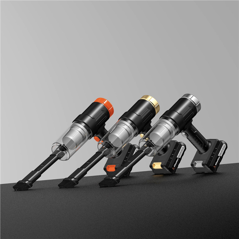 CHONGTENG αυτοκινητικό ασύρματο ηλεκτρικό σκουπάκι, οριζόντιος σχεδιασμός, 7.4V, 45W, 10000Pa, επαναφορτιζόμενο