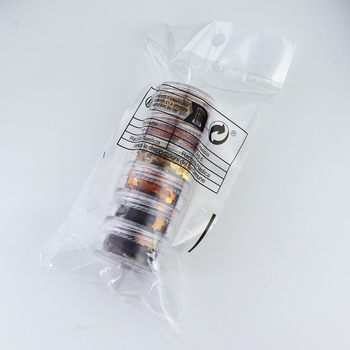 Set šljokica za nokte u bočici: lišće javor, šesterokutne šljokice, model 67969, serija Siamese bottled sequins, materijal: šljokice i PET