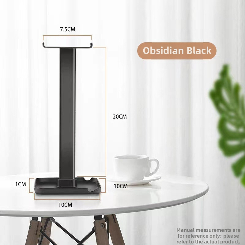 Asztali állvány fejhallgatók, telefonok és táblagépekhez – Bracket z1 modell, OEM feldolgozás, 1 év garancia