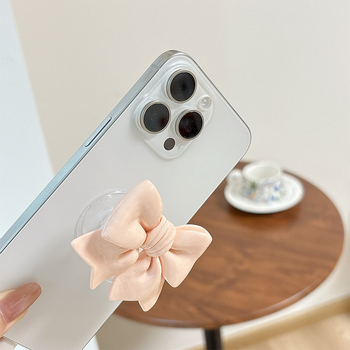 Десктоп стойка за телефон, разтегателна и сгъваема, пластмасова, карикатурен стил