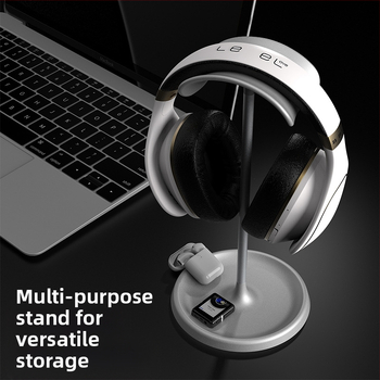 Suport pentru căști de birou din aliaj de aluminiu și ABS, design simplu, pentru căști de calculator