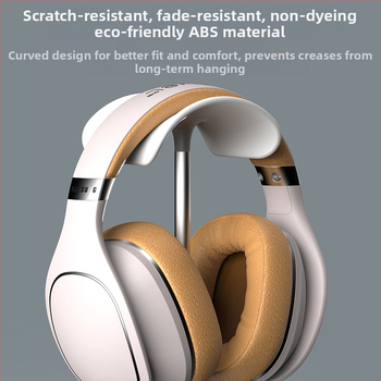 Suport pentru căști de birou din aliaj de aluminiu și ABS, design simplu, pentru căști de calculator