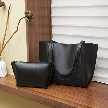 Ретро дамска чанта с голям обем, PU материал, урбан минималистичен стил, хоризонтална квадратна форма, магнитно закопчаване, джоб за мобилен телефон.