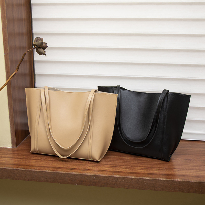 Ретро дамска чанта с голям обем, PU материал, урбан минималистичен стил, хоризонтална квадратна форма, магнитно закопчаване, джоб за мобилен телефон.