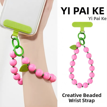 Lanyard za mobitel, živica, ručno izrađeno, PVC užad, metalna kopča, ženski stil