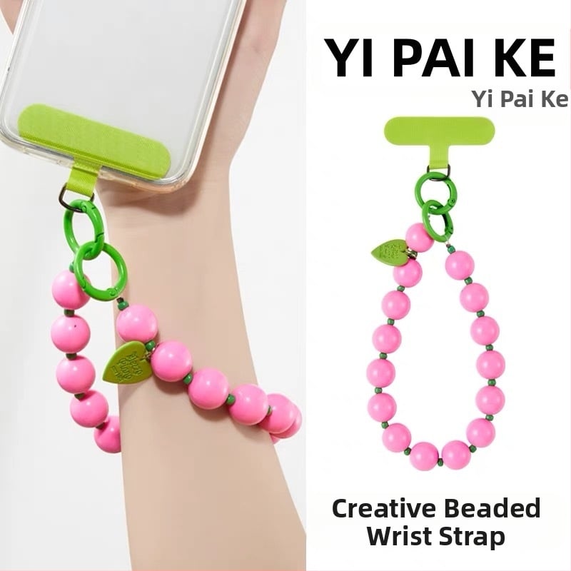 Lanyard za mobitel, živica, ručno izrađeno, PVC užad, metalna kopča, ženski stil