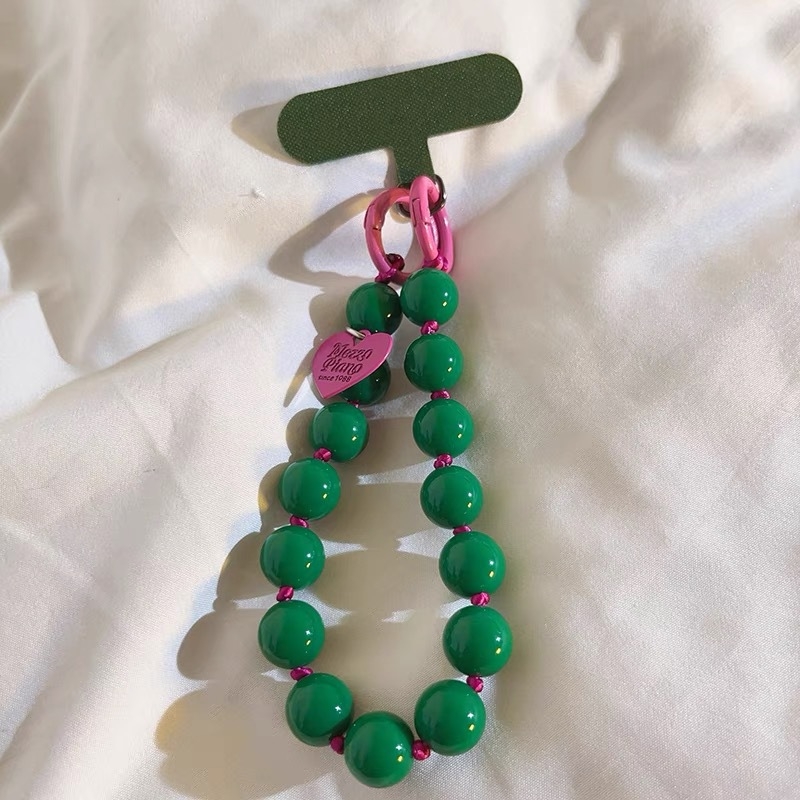 Lanyard za mobitel, živica, ručno izrađeno, PVC užad, metalna kopča, ženski stil