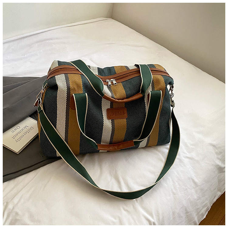 Utazótáska street-stílusban, PU anyag, vízszintes négyzetes forma, cipzáras nyitás, poliészter bélés, 2025 nyár